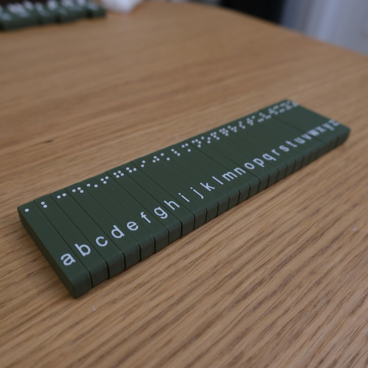 Magnetic Standard Braille Letter Blocks