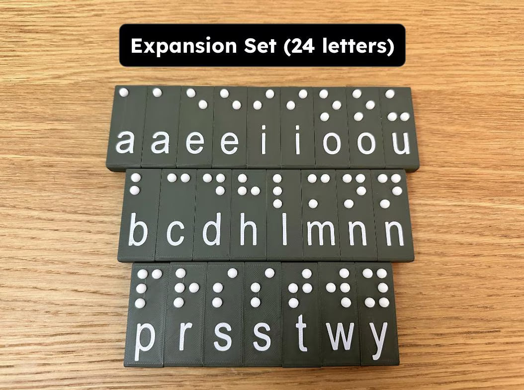 "Braillios" the Magnetic Jumbo Braille Letter Blocks!