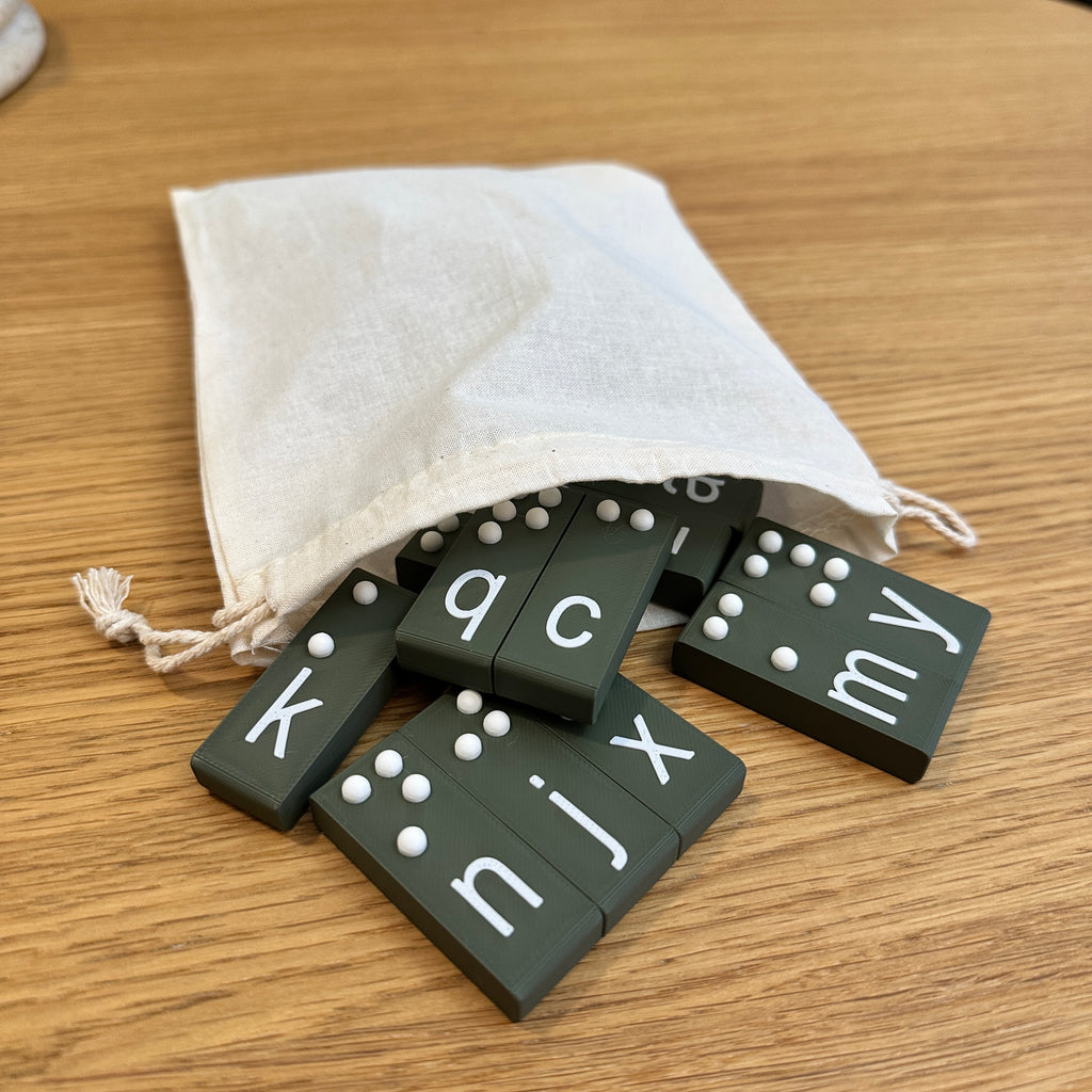"Braillios" the Magnetic Jumbo Braille Letter Blocks!