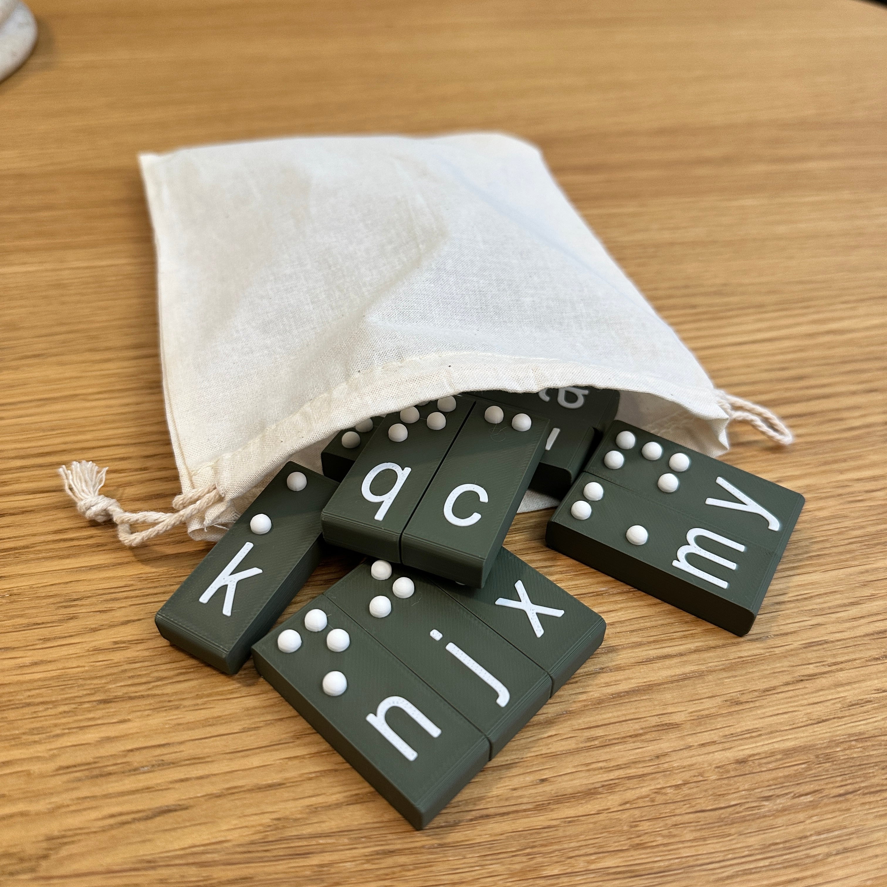 "Braillios" the Magnetic Braille Letter Blocks!
